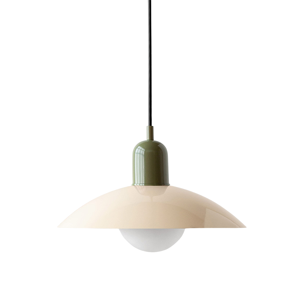 Luminaire Suspension Macaron Élégant pour une Atmosphère Douce