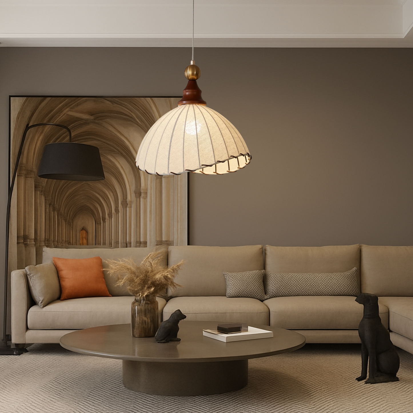 Lustre suspendu Elonora - Éclat élégant pour votre intérieur