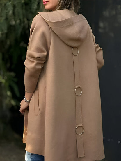 KIRSTIN | MANTEAU À CAPUCHE