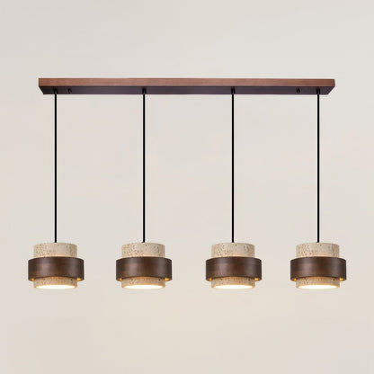 Ascend Retro Stone Wabi-Sabi Pendant — Timeless Natural Beauty in Imperfection