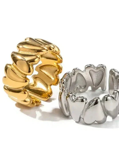 Laylah - Wrap-Around Hart Ring