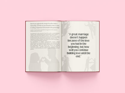 BEFORE GETTING MARRIED JOURNAL