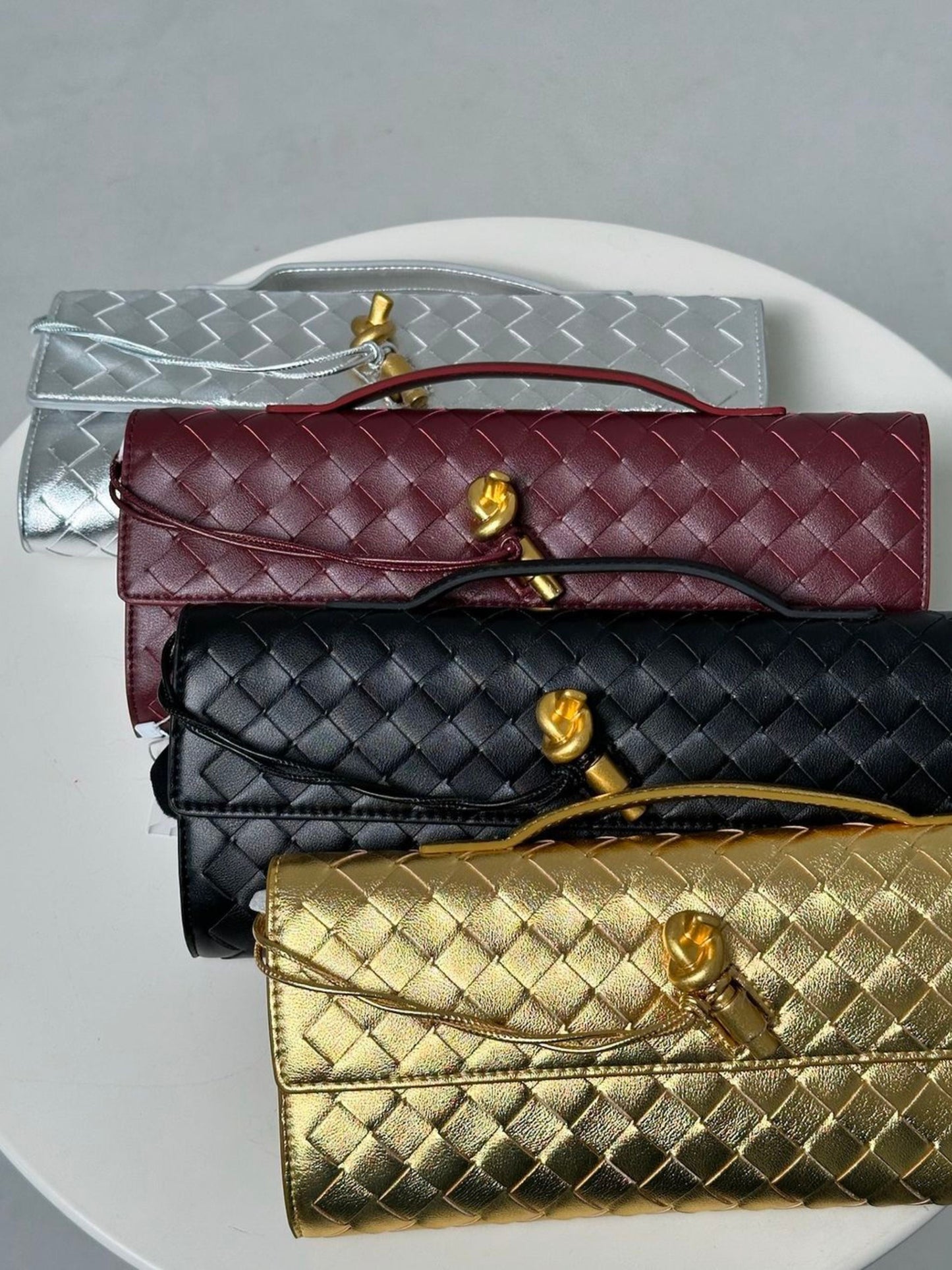 Elara - Geweven Clutch Tas