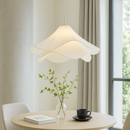 Lustre Suspendu Étherule avec Pendentif Fleur Élégante
