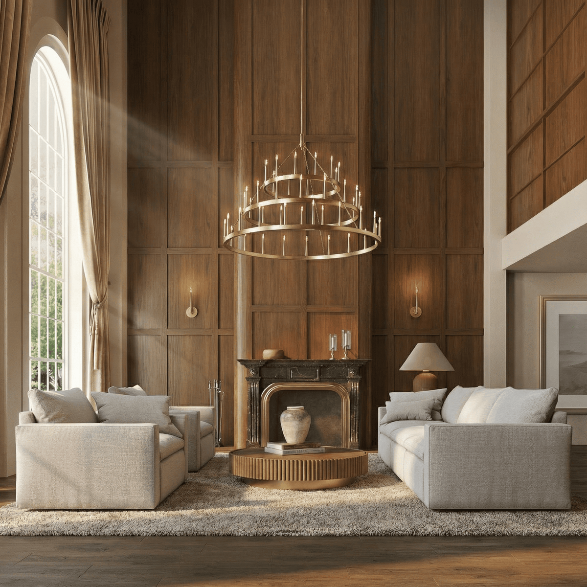 Lineage Round Chandelier