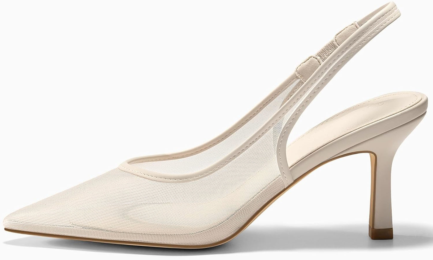 Elegant Slingback Kitten Heels