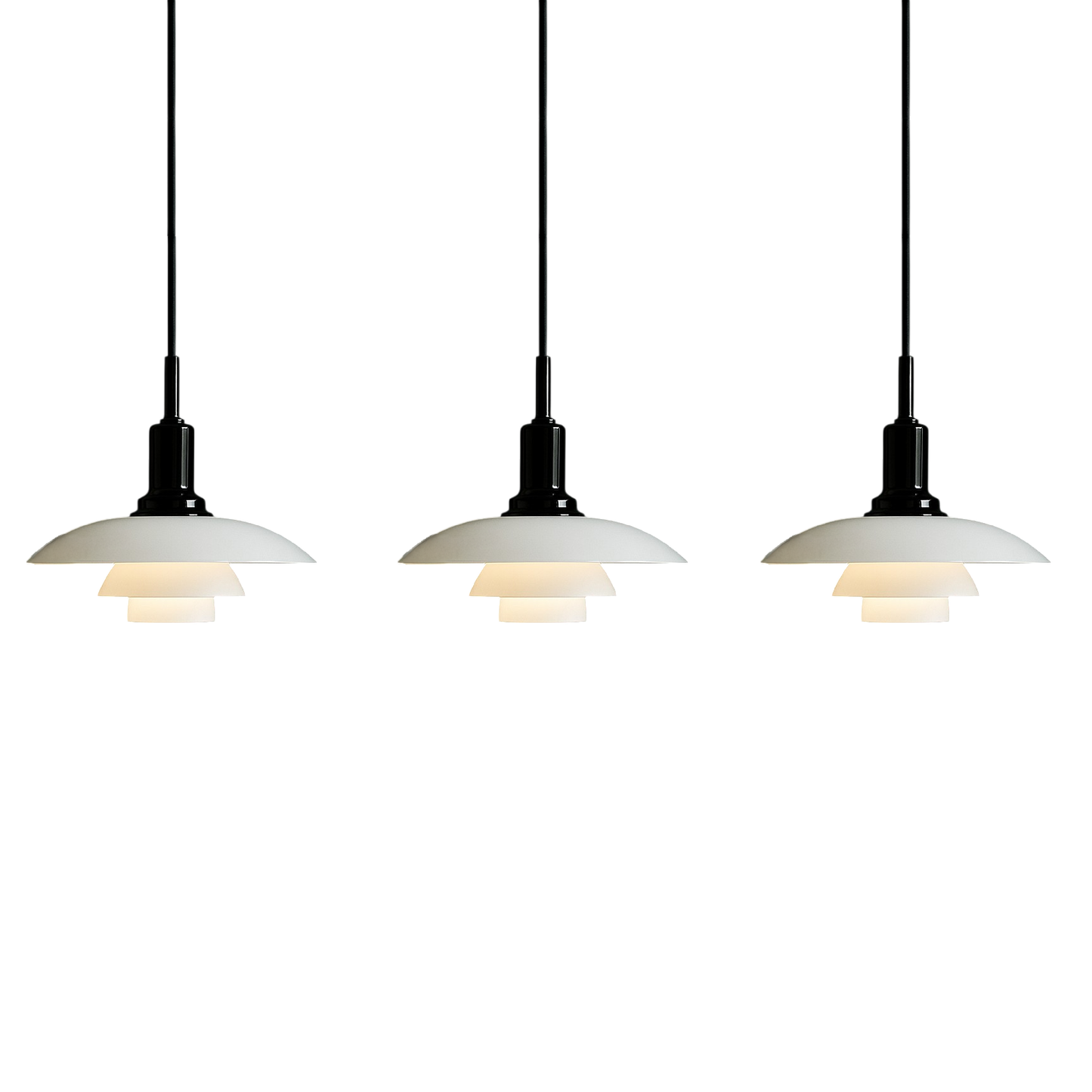 П Pendant Light Ø3/4 with Elegant Danish Designer Touch