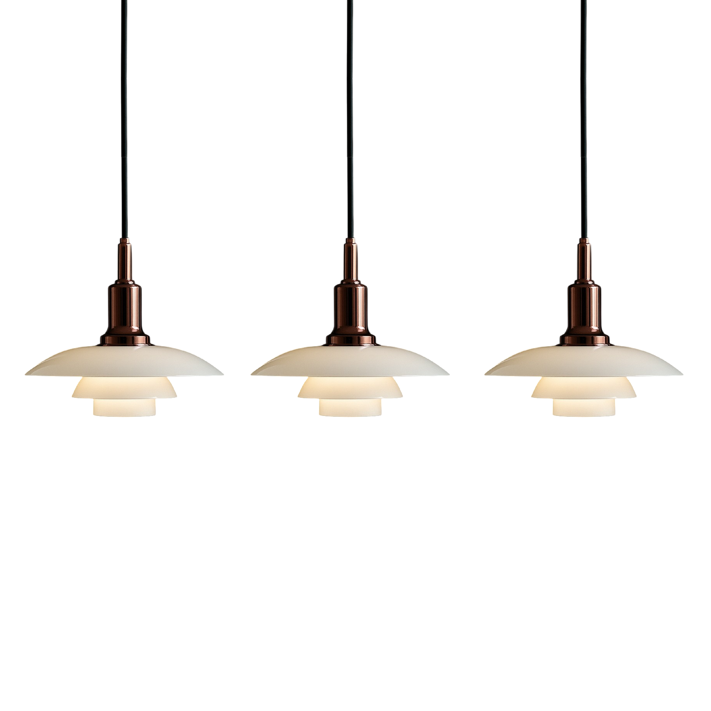 П Pendant Light Ø3/4 with Elegant Danish Designer Touch
