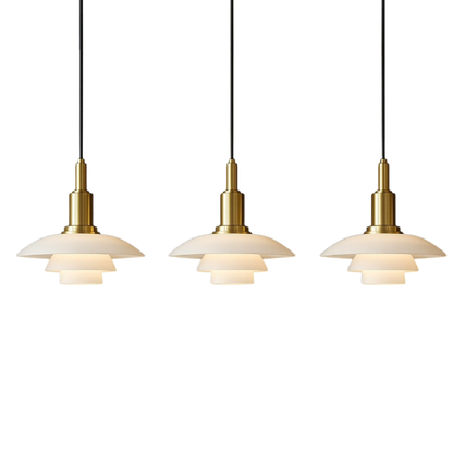 П Pendant Light Ø3/4 with Elegant Danish Designer Touch