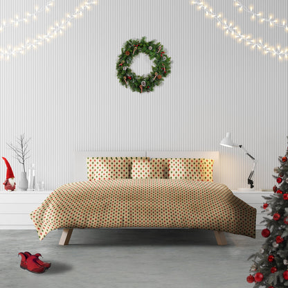 Antique Christmas Duvet Cover Set