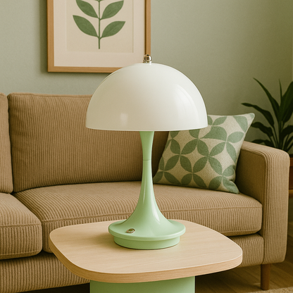 Lampada da tavolo a forma di fungo elegante e originale