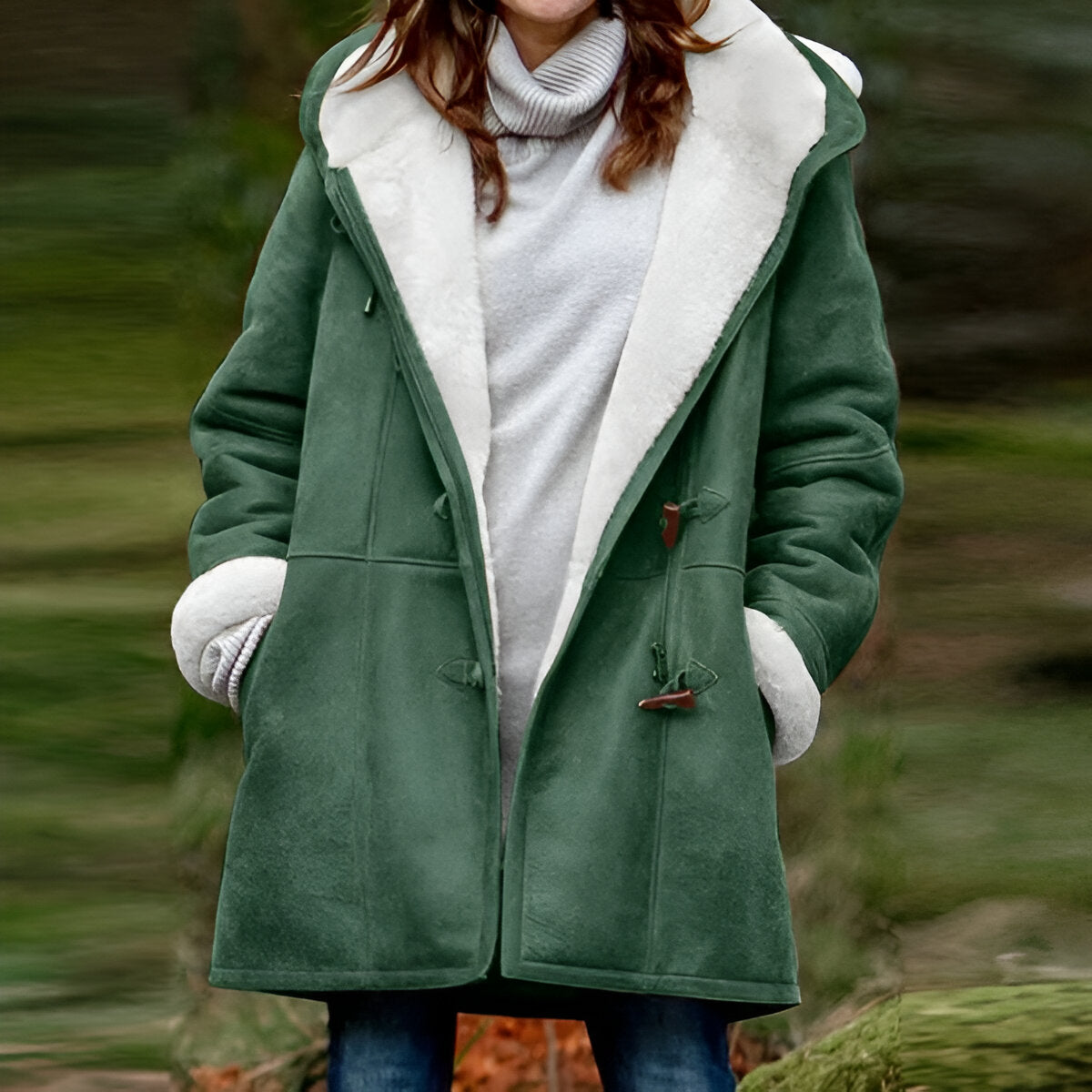 THEA | MANTEAU EN VELOURS