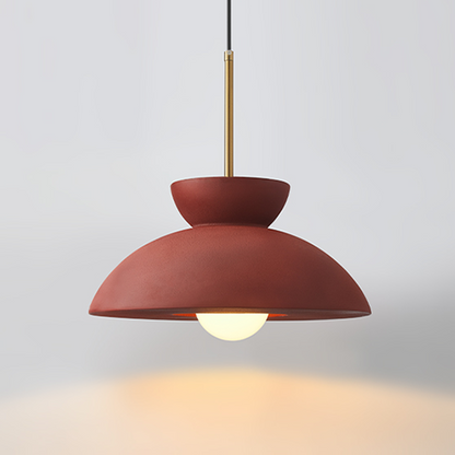 Wabi Sabi Style Pendant Light - Rustic Minimalism with Timeless Glow