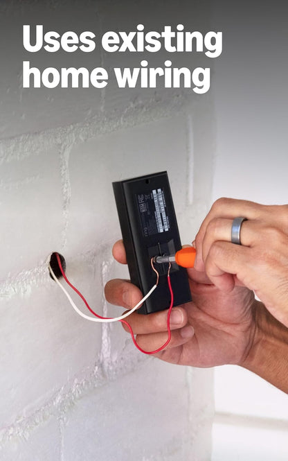 Ring Video Doorbell Wired, HD doorbell camera with Two-Way Talk, real-time alerts, and Advanced Motion Detection (wiring required) (2021 release)