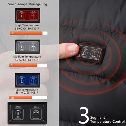 USB Heated Winter Jacket