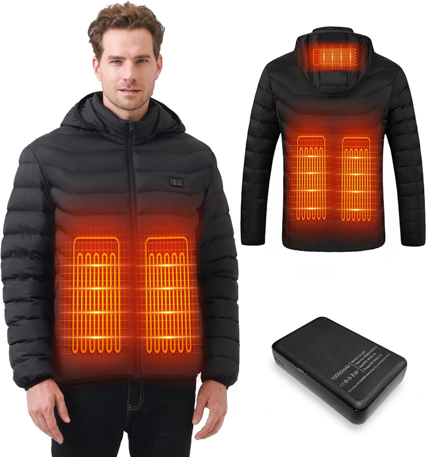 USB Heated Winter Jacket