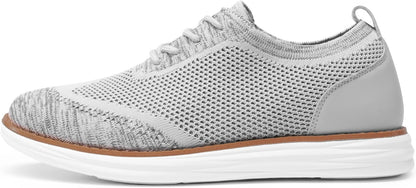 Bruno Marc Men's KnitFlex Breeze Mesh Sneakers Oxfords Lace-Up Lightweight Casual Walking Shoes