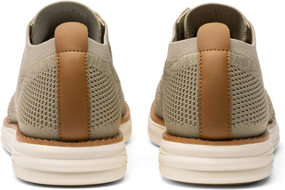 Bruno Marc Men's KnitFlex Breeze Mesh Sneakers Oxfords Lace-Up Lightweight Casual Walking Shoes