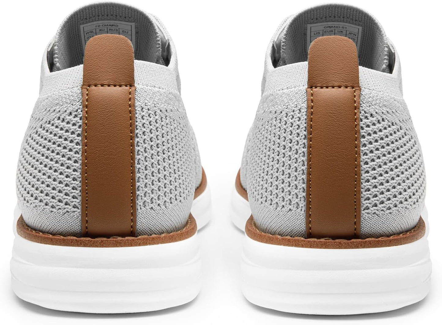 Bruno Marc Men's KnitFlex Breeze Mesh Sneakers Oxfords Lace-Up Lightweight Casual Walking Shoes