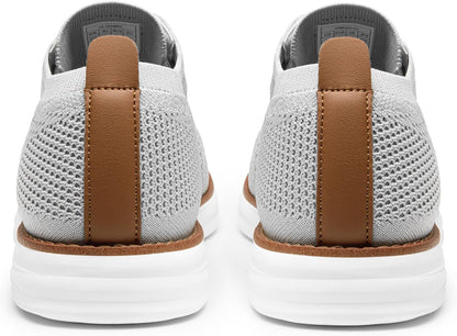 Bruno Marc Men's KnitFlex Breeze Mesh Sneakers Oxfords Lace-Up Lightweight Casual Walking Shoes
