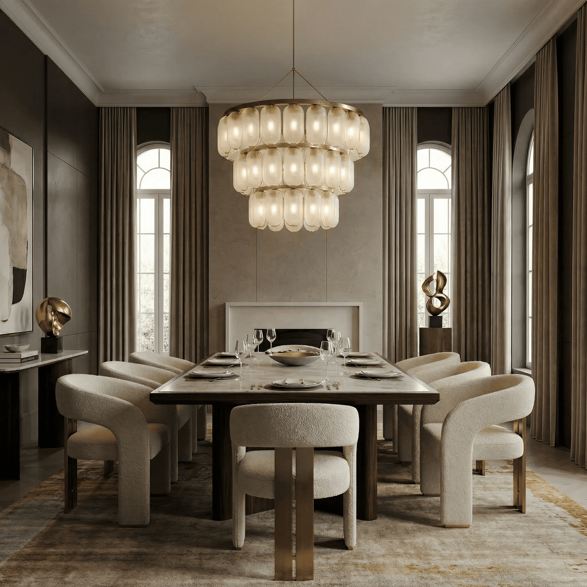 Cadence Two-Tier Chandelier