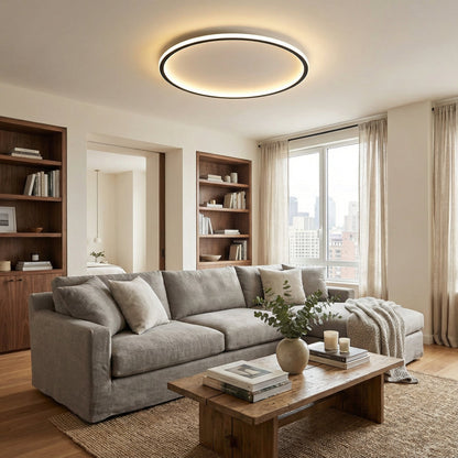 Plafon en forme de cercle scandinave Mysaglobe pour une illumination élégante