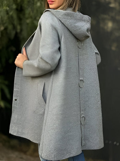 KIRSTIN | MANTEAU À CAPUCHE