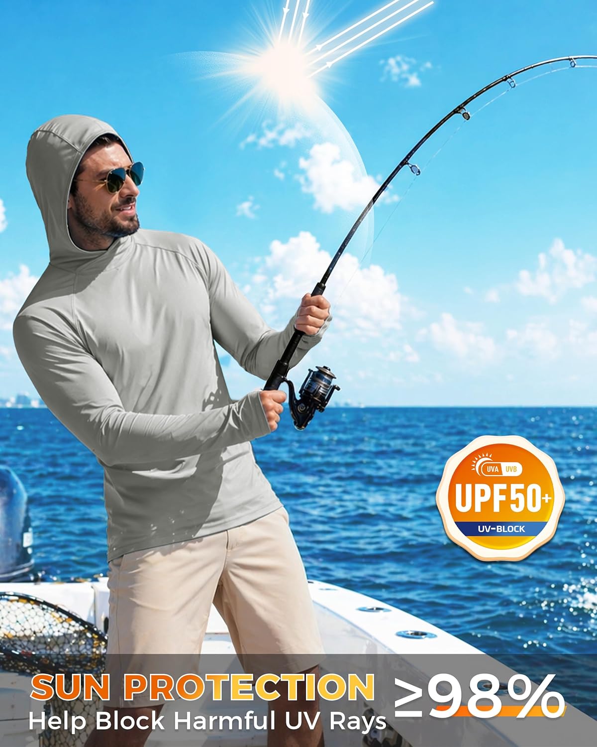 Sun-Proof Fishing Hoodie