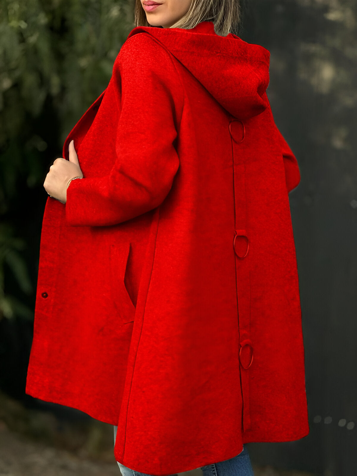 KIRSTIN | MANTEAU À CAPUCHE