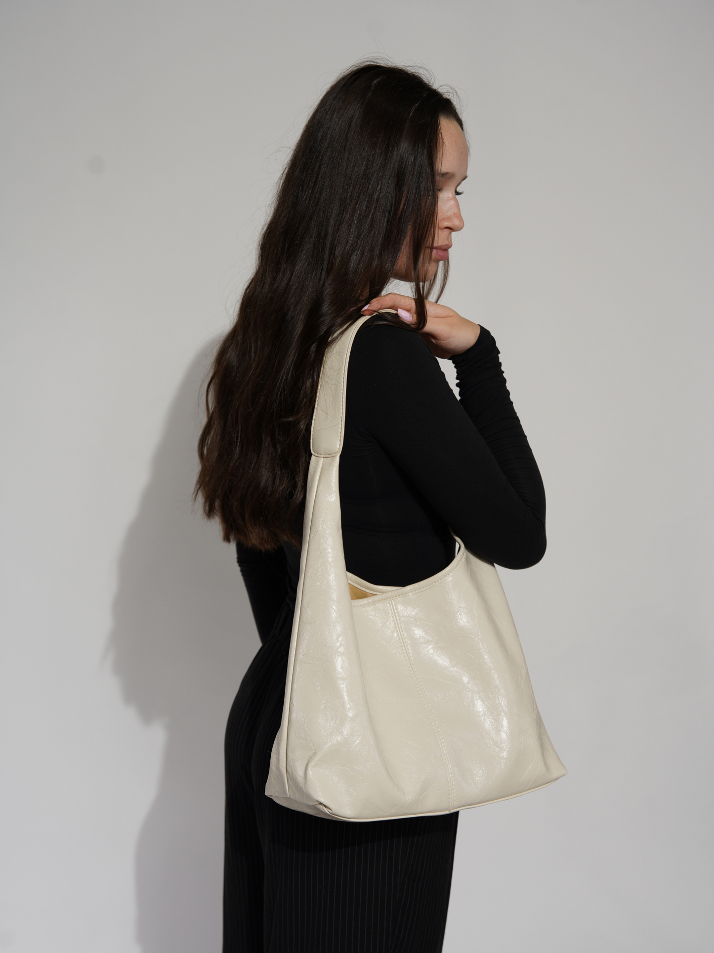 Ella - Versleten Leren Tote