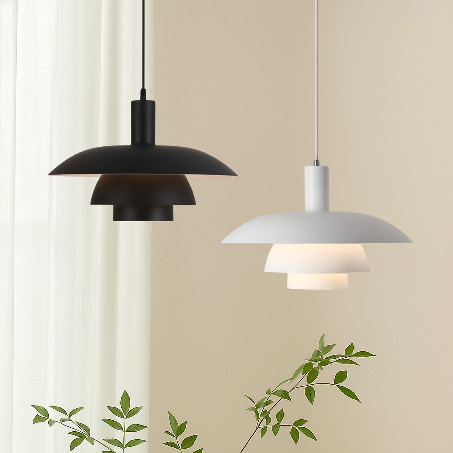 Pendant Light in Danish Style by Irda