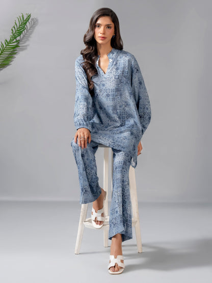 Lawn Co-ord Set-Printed (Pret)