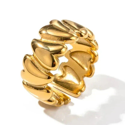 Laylah - Wrap-Around Hart Ring