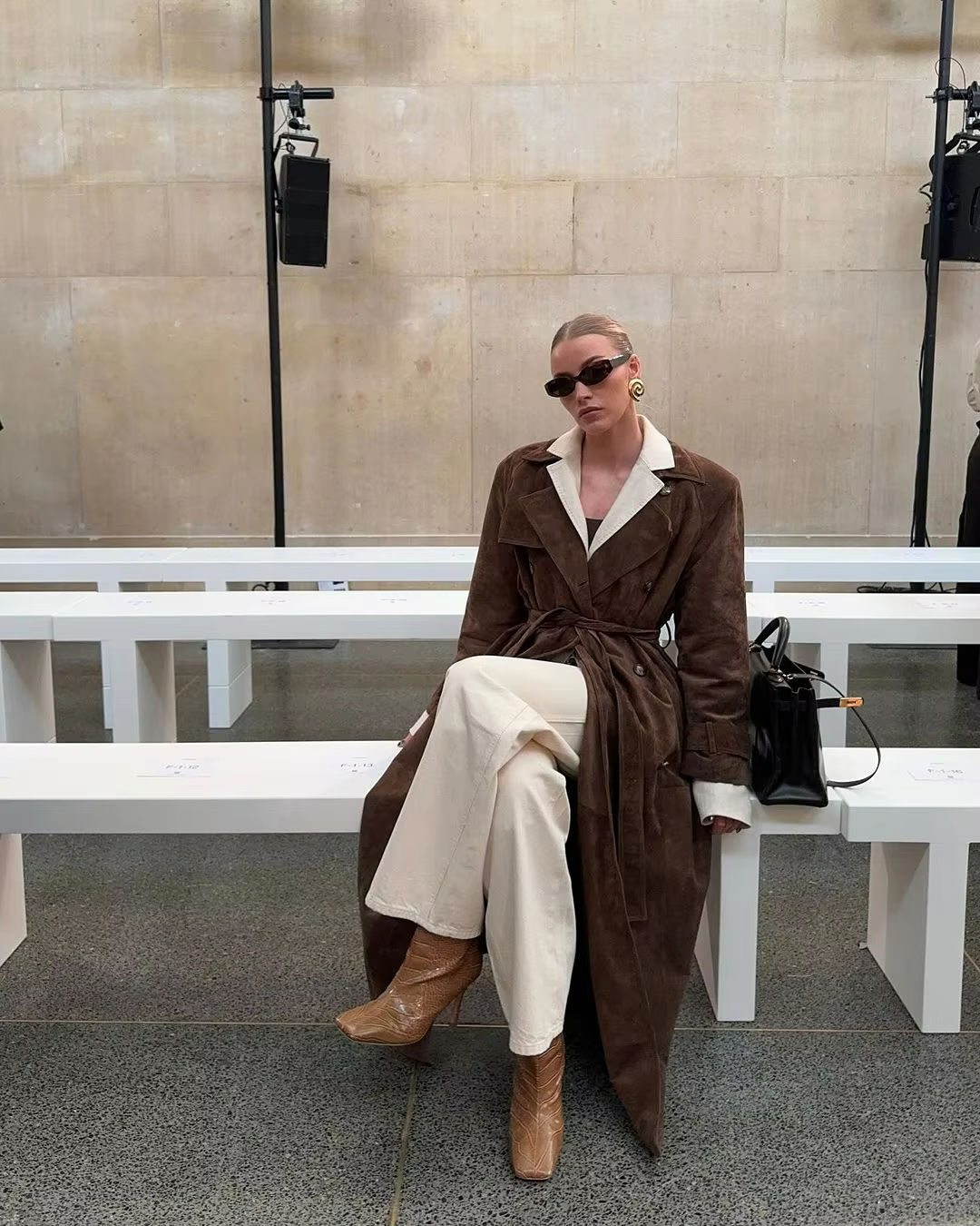 Katie | Suede TrenchCoat