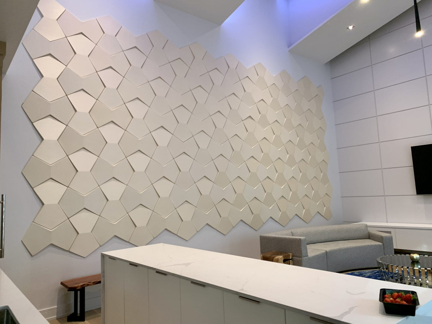 Bowtie Geometric Leather Panels