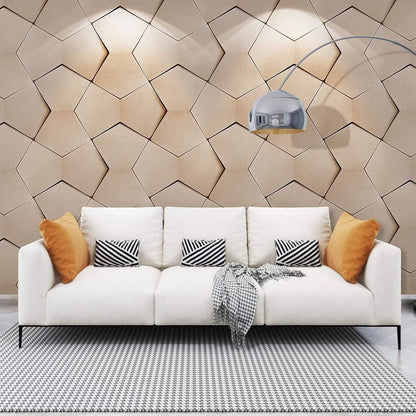 Bowtie Geometric Leather Panels