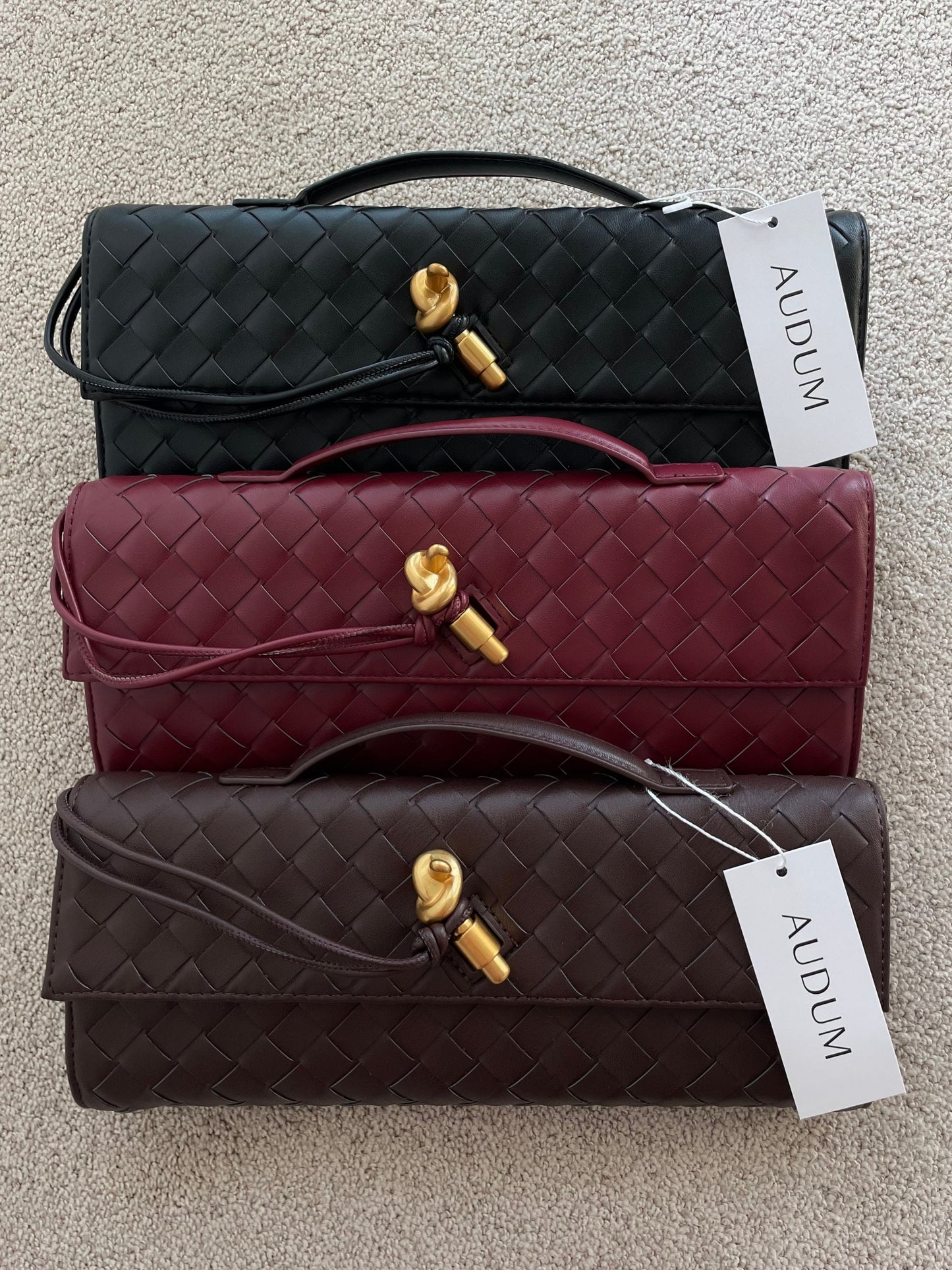 Elara - Geweven Clutch Tas