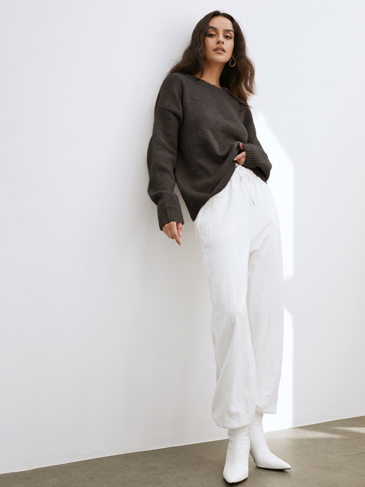 Lightweight Cloud Weather Pullover Sweater