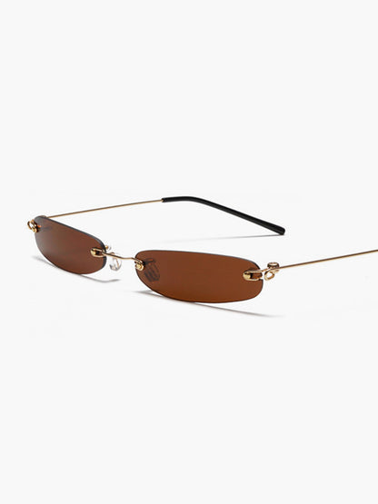 Ellyra - Retro Rimless Zonnebril