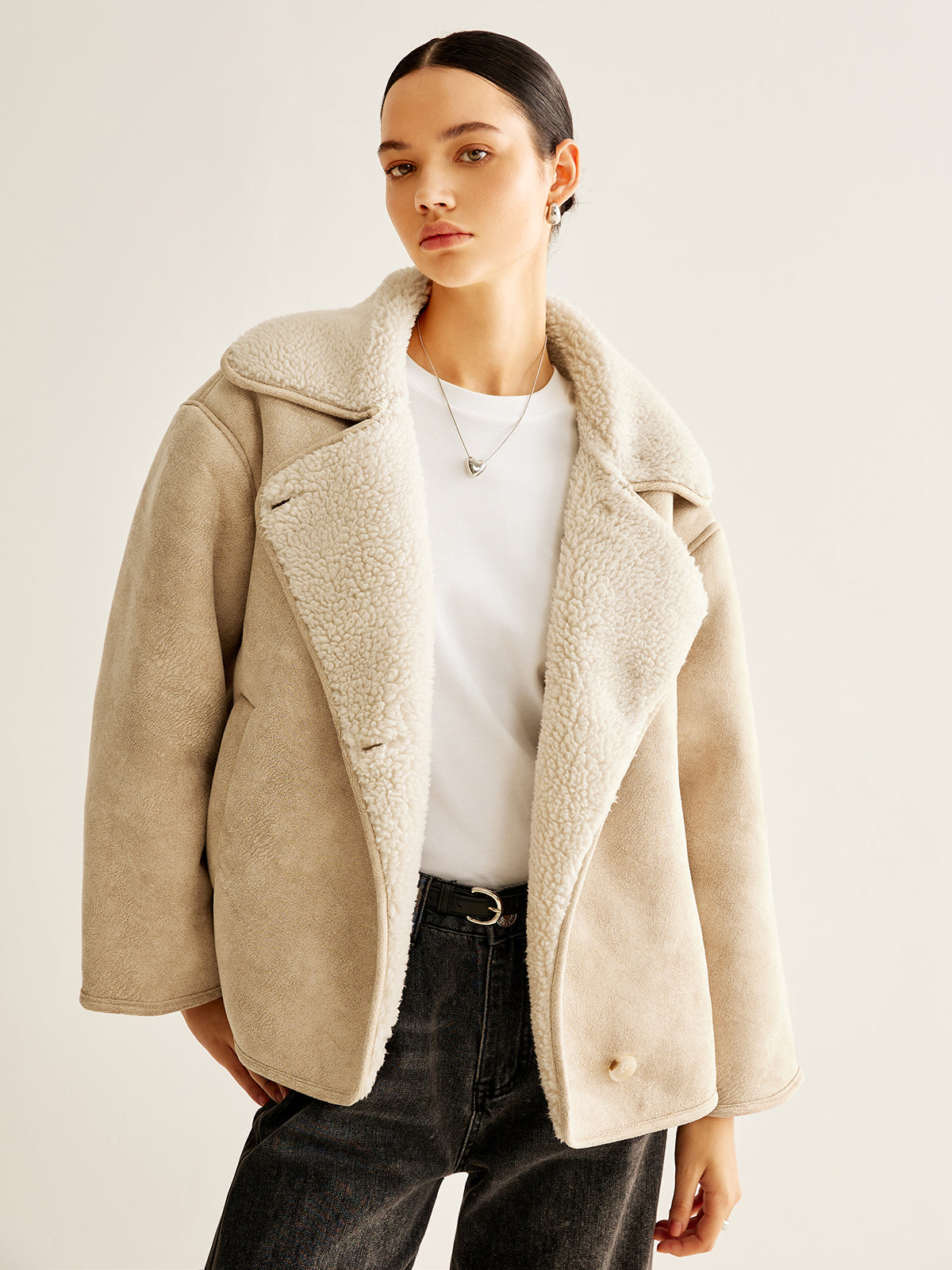 Button Fleece Jacket