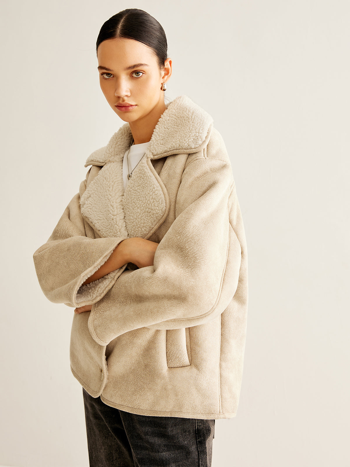 Button Fleece Jacket