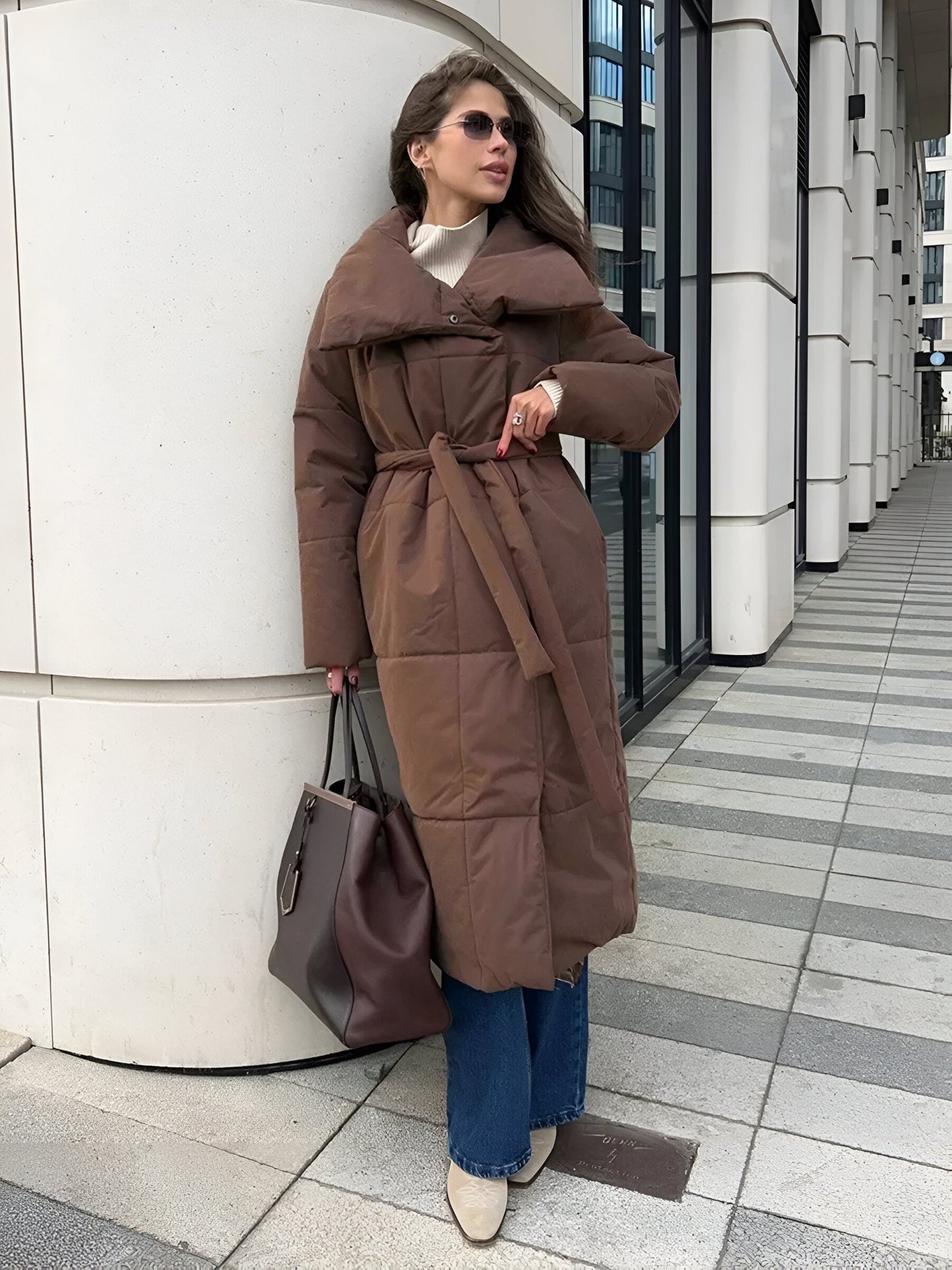 SADIE | MANTEAU D'HIVER SURDIMENSIONNÉ