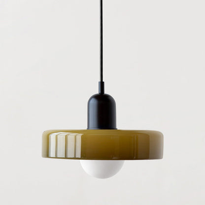 Bauhaus Bunte Glas Pendelleuchte – Modernes Design für stilvolle Beleuchtung