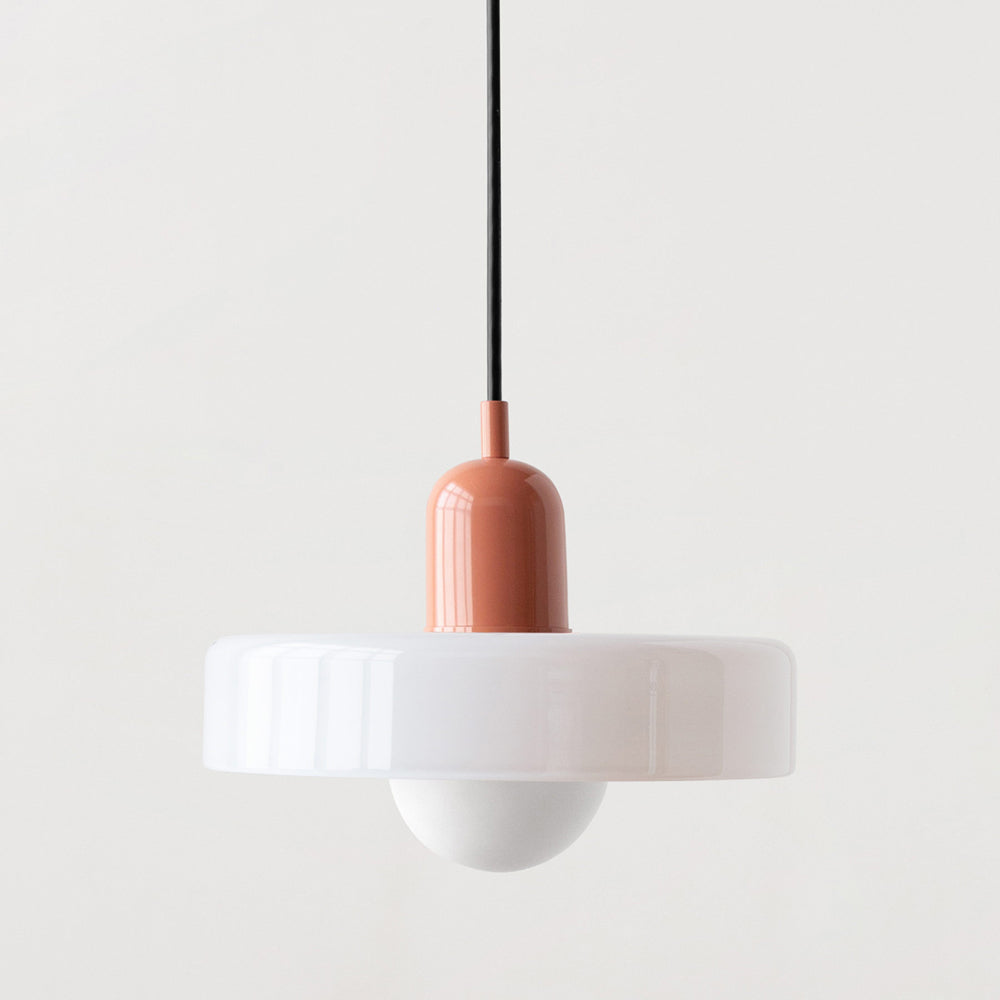 Bauhaus Bunte Glas Pendelleuchte – Modernes Design für stilvolle Beleuchtung