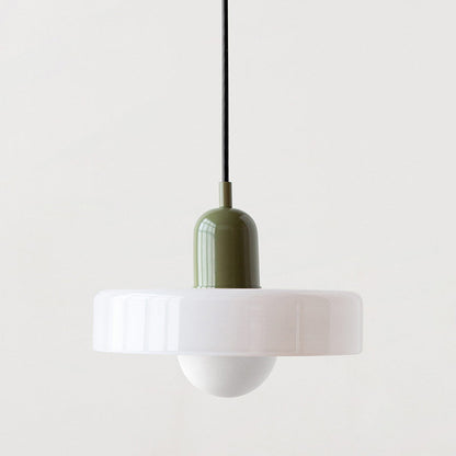 Bauhaus Bunte Glas Pendelleuchte – Modernes Design für stilvolle Beleuchtung