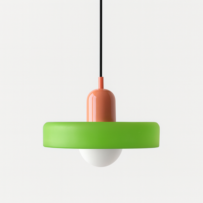 Bauhaus Bunte Glas Pendelleuchte – Modernes Design für stilvolle Beleuchtung