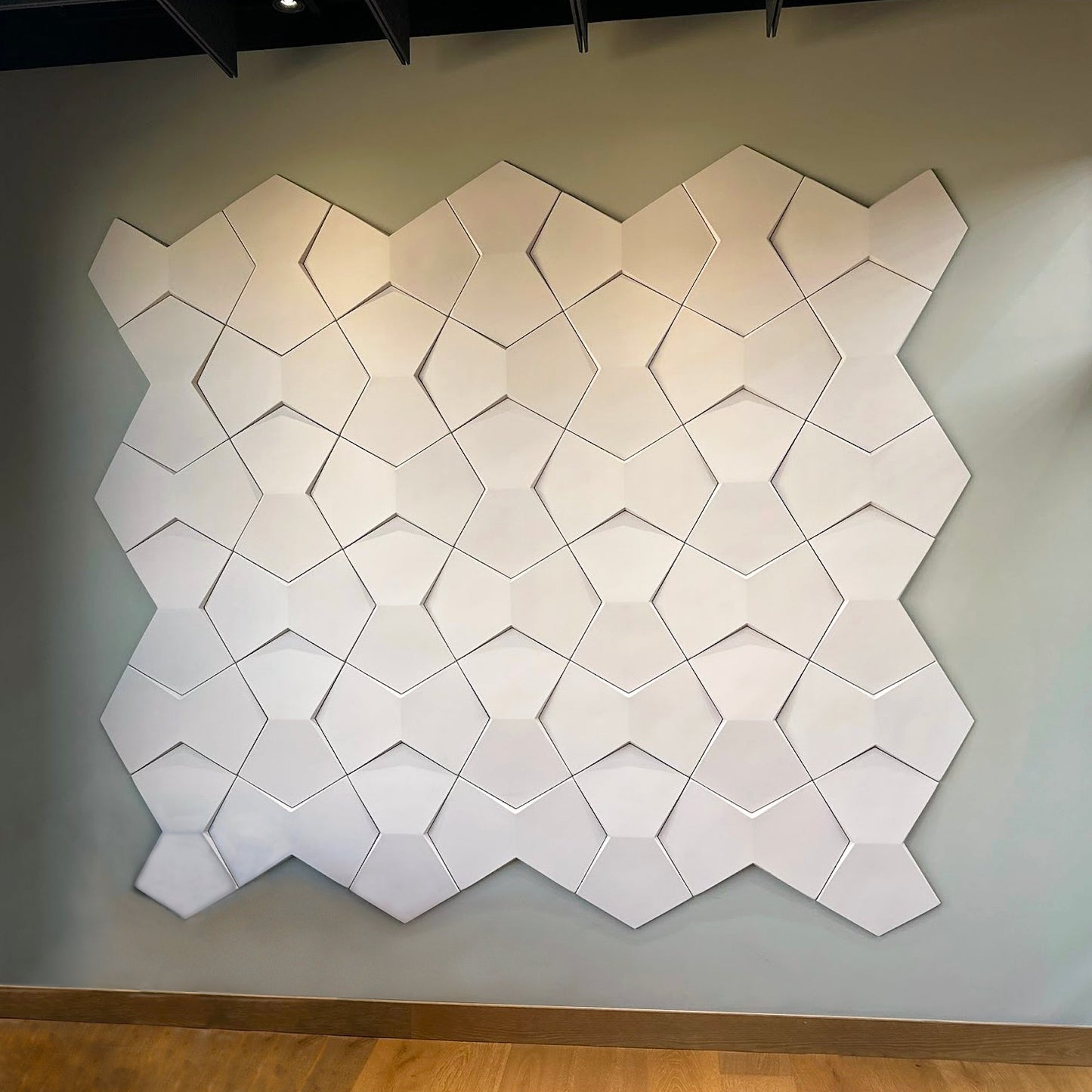 Bowtie Geometric Leather Panels