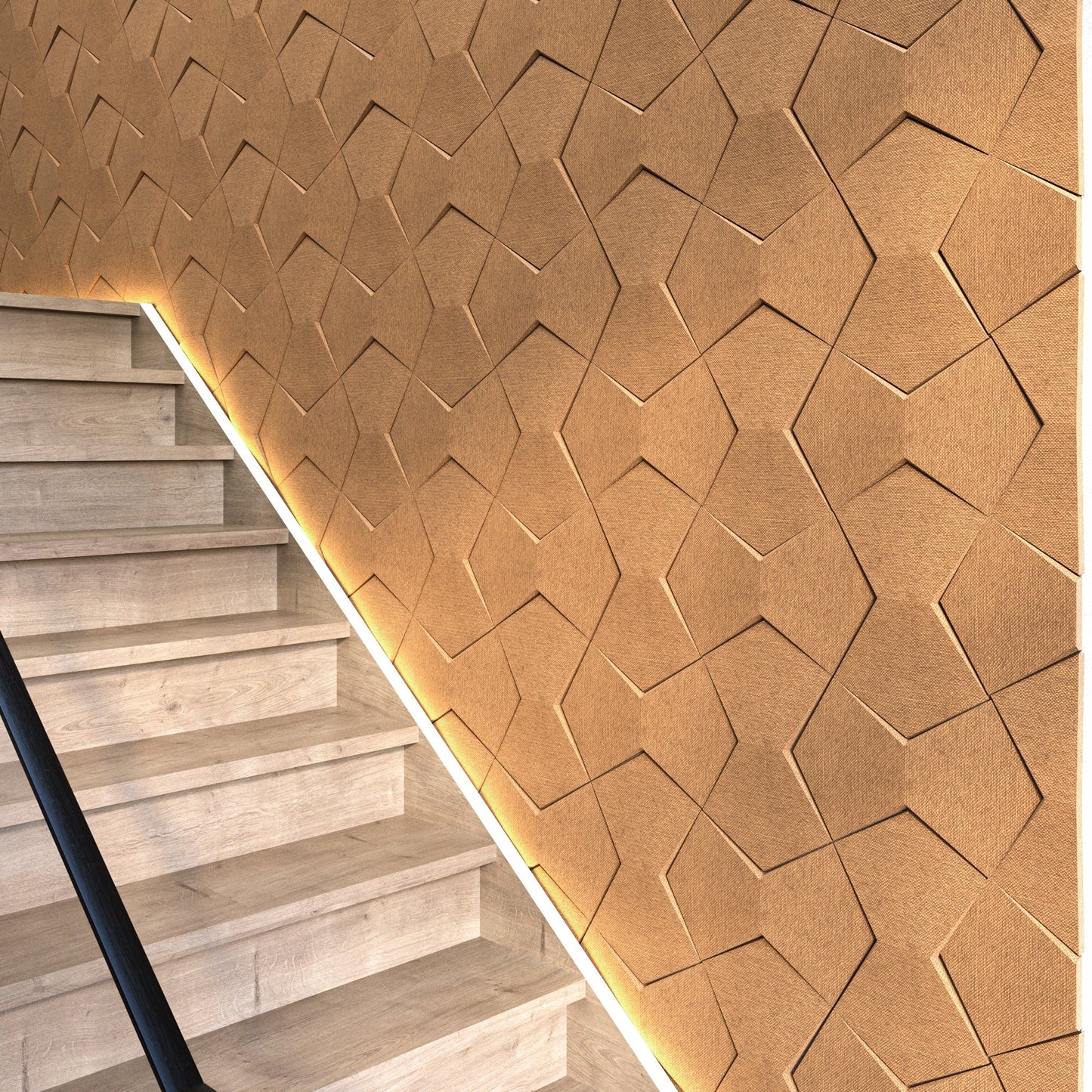 Bowtie Geometric Leather Panels