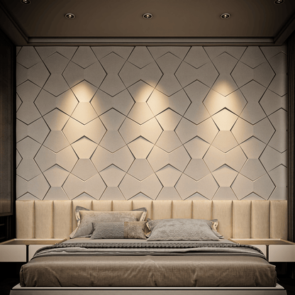 Bowtie Geometric Leather Panels