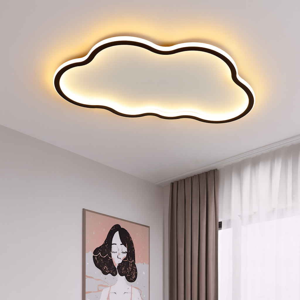 Luminaria de Techo en Nube Mysaglobe para una Iluminación Ambiental Moderna